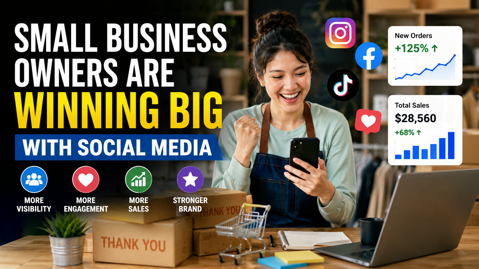 Small Business Owners Are Winning Big With Social Media